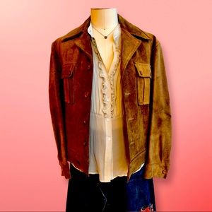Vintage suede jacket. Size Medium